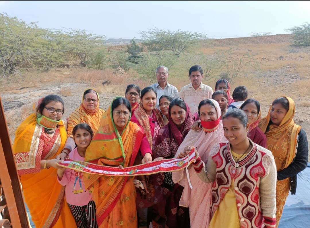 जैन लूणिया दादावाड़ी की वार्षिक ध्वजा विधिवत संपन्न