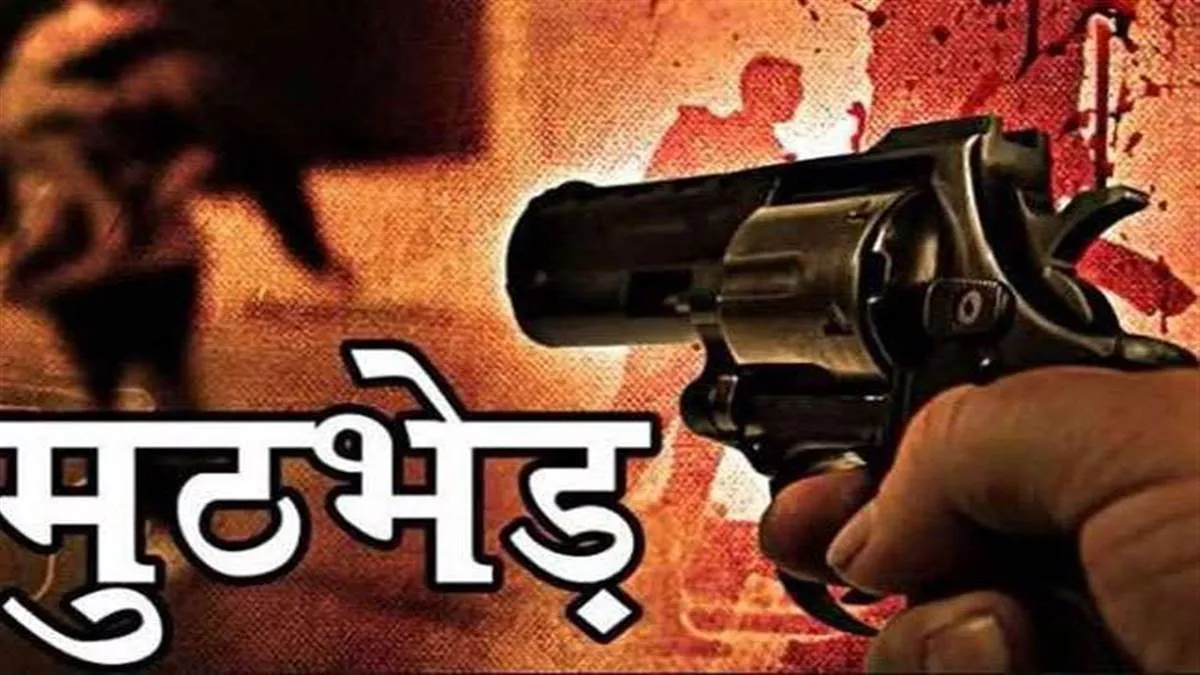 पुलिस मुठभेड़ में बदमाश के पैर में लगी गोली, 6 तस्कर गिरफ्तार