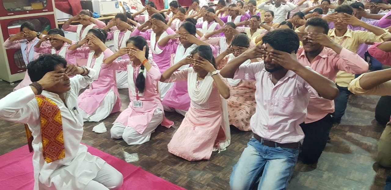 गैपुरा राजकीय औद्योगिक शिक्षण संस्थान ने मनाया योग दिवस