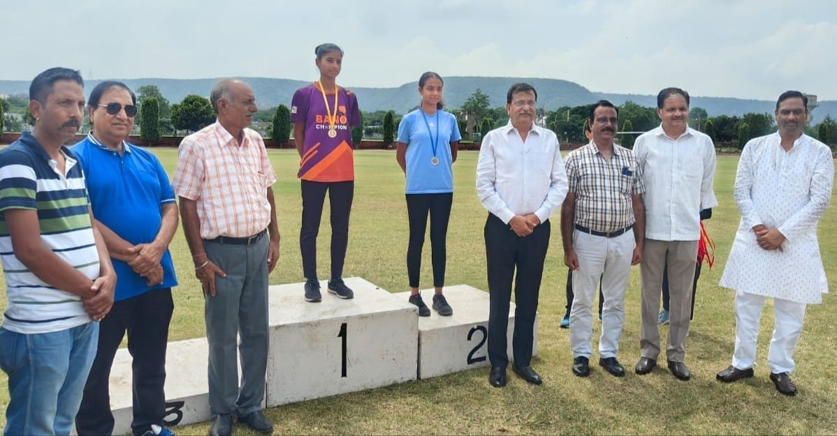 जिला स्तरीय जूनियर एथलेटिक प्रतियोगिता में 1500 से ज्यादा खिलाड़ियों ने दिखाई भागीदारी