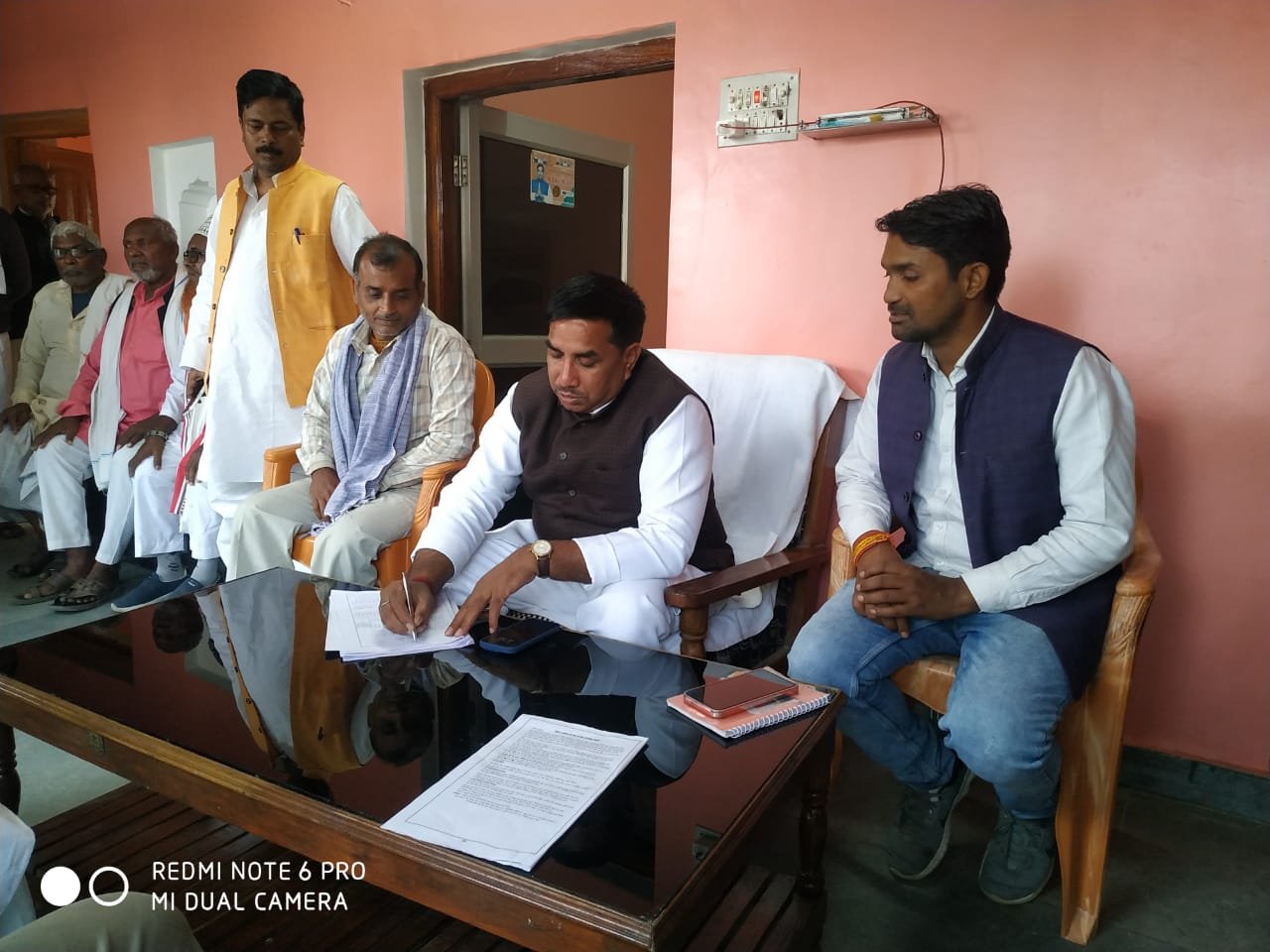 वोटर चेतना अभियान की हुई बैठक