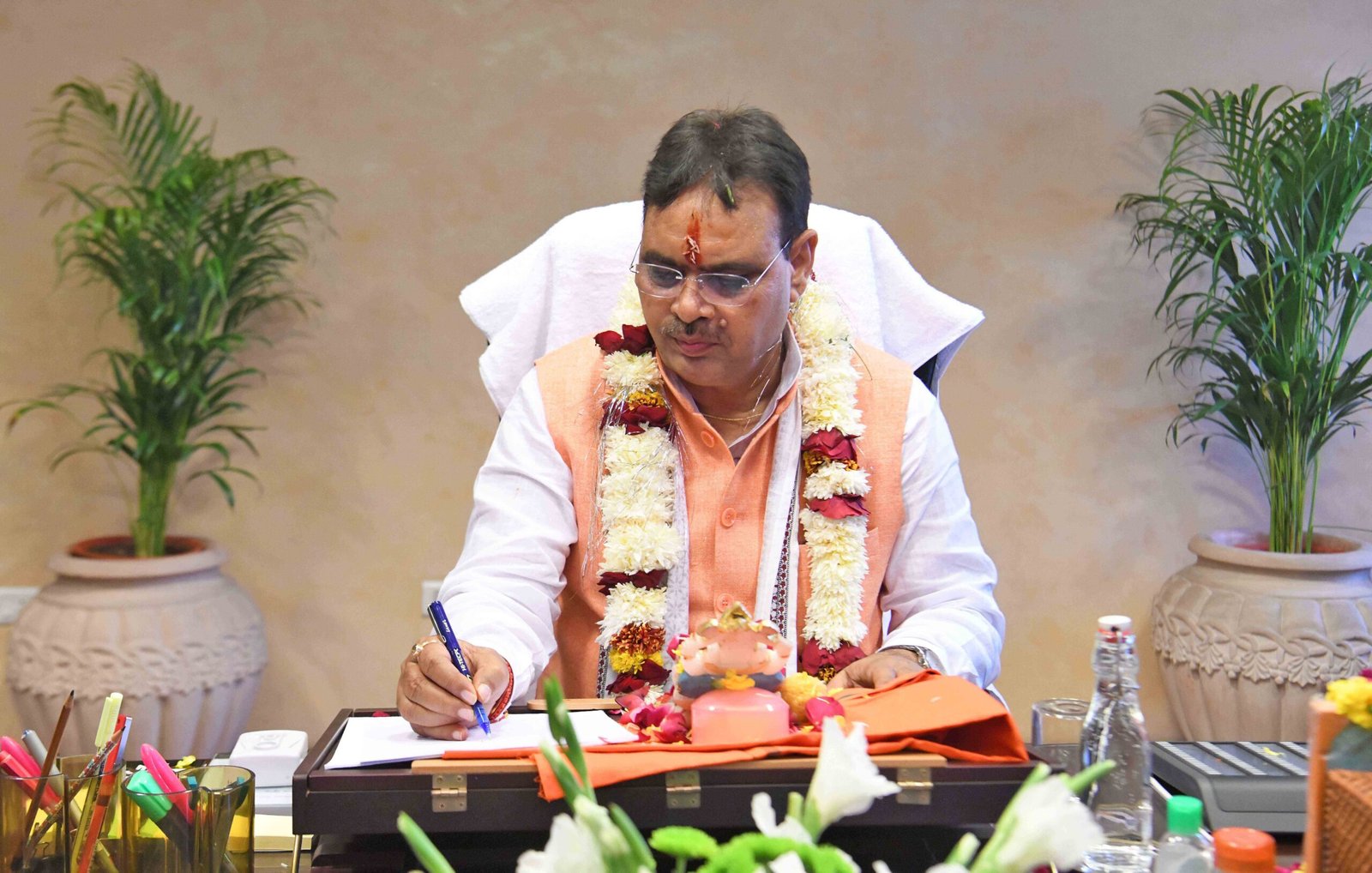 भजन लाल शर्मा ने ली प्रदेश के मुख्यमंत्री पद की शपथ