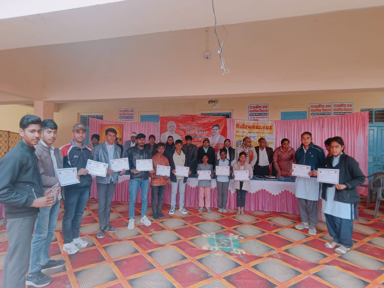 संकल्प यात्रा शिविर में मौके पर ही लाभार्थियों को किया गया लाभान्वित