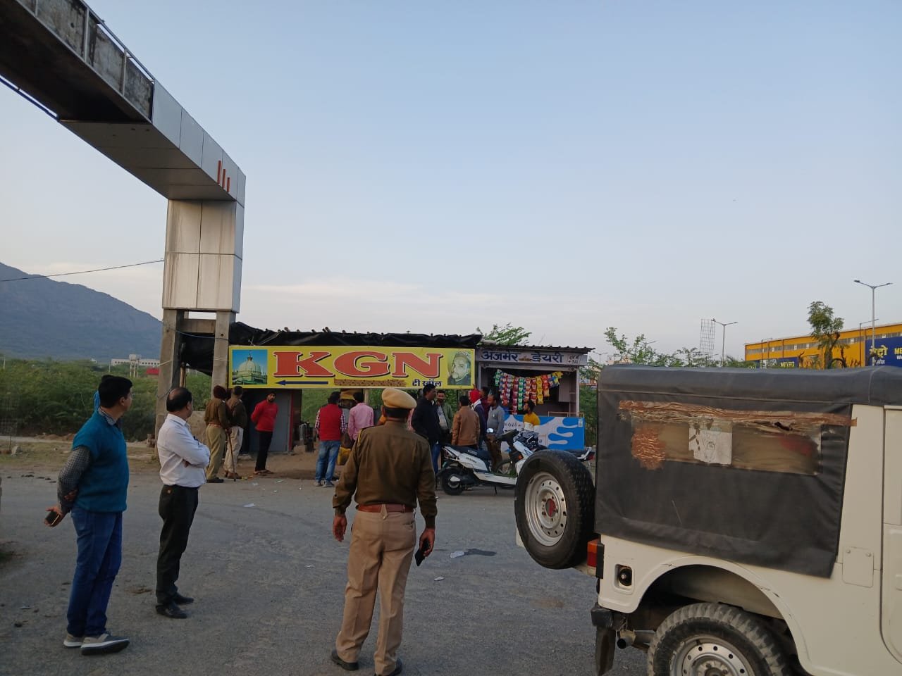 अजमेर : 150 भूखण्डों से हटाया अतिक्रमण