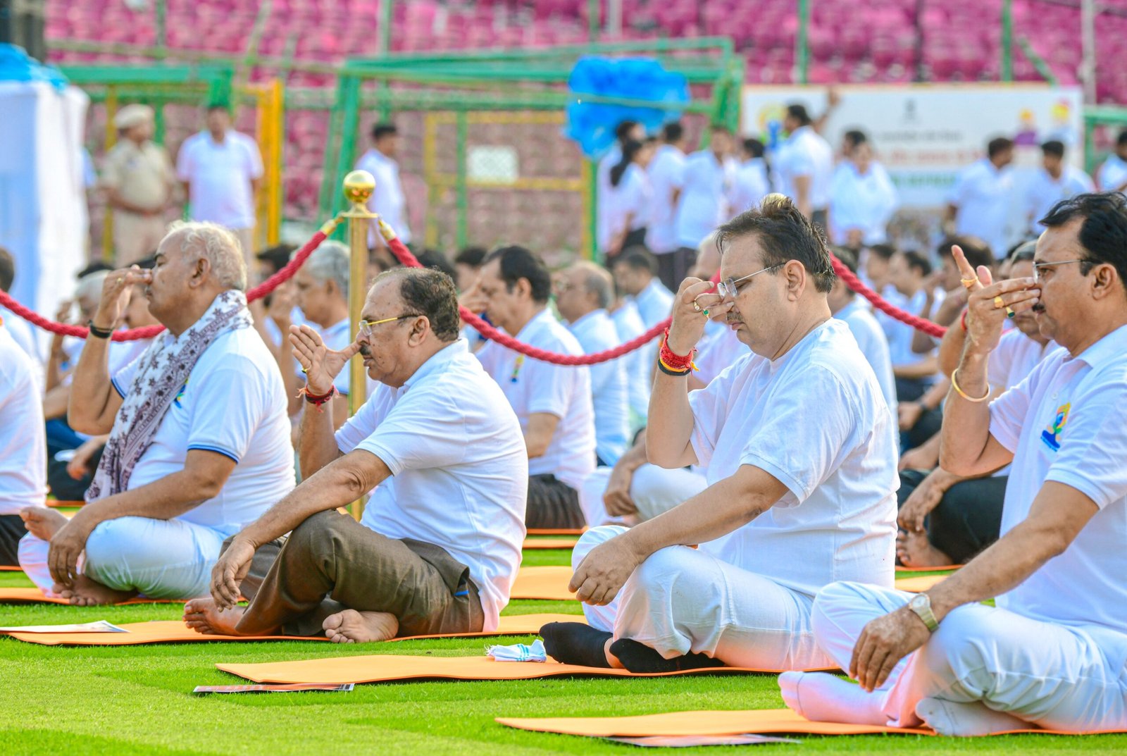 स्वस्थ जीवन शैली में योग की अहम भूमिका – भजनलाल शर्मा