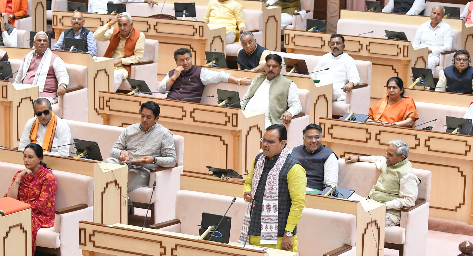 मुख्यमंत्री भजनलाल शर्मा के प्रयासों से समाप्त हुआ सदन का गतिरोध
