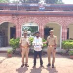 बरडीहा दलपत मंदिर से चोरी के मामले में पुलिस ने एक को भेजा जेल