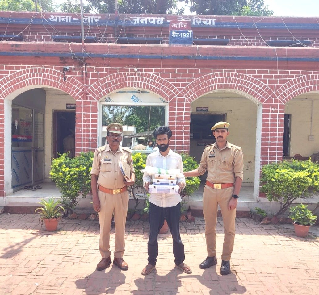 बरडीहा दलपत मंदिर से चोरी के मामले में पुलिस ने एक को भेजा जेल