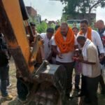 नरियाव से गोड़वली सड़क का निर्माण शुरू