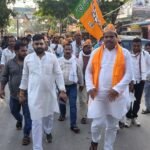 मोदी सरकार के 12 साल बेमिसाल को लेकर नगर भ्रमण
