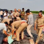 सुब्रत पाठक की एस्कॉर्ट गाड़ी एक्सप्रेसवे पर पलटी, सिपाही की मौत; कई घायल