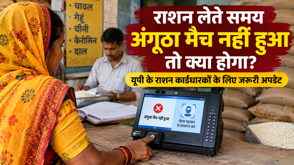 राशन लेते समय अंगूठा नहीं हुआ मैच? जानिए क्या करें