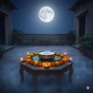 चांदनी में खीर